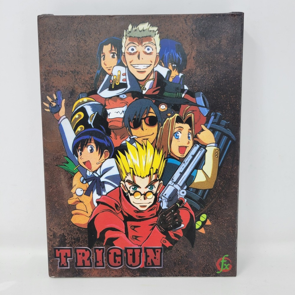 Trigun The Complete DVD Box Set Limited Edition 3-Disc Anime Series Ep 1-26